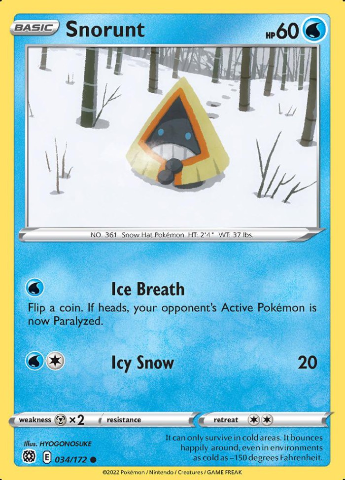 Carte Pokémon: Snorunt [Stalgamin]