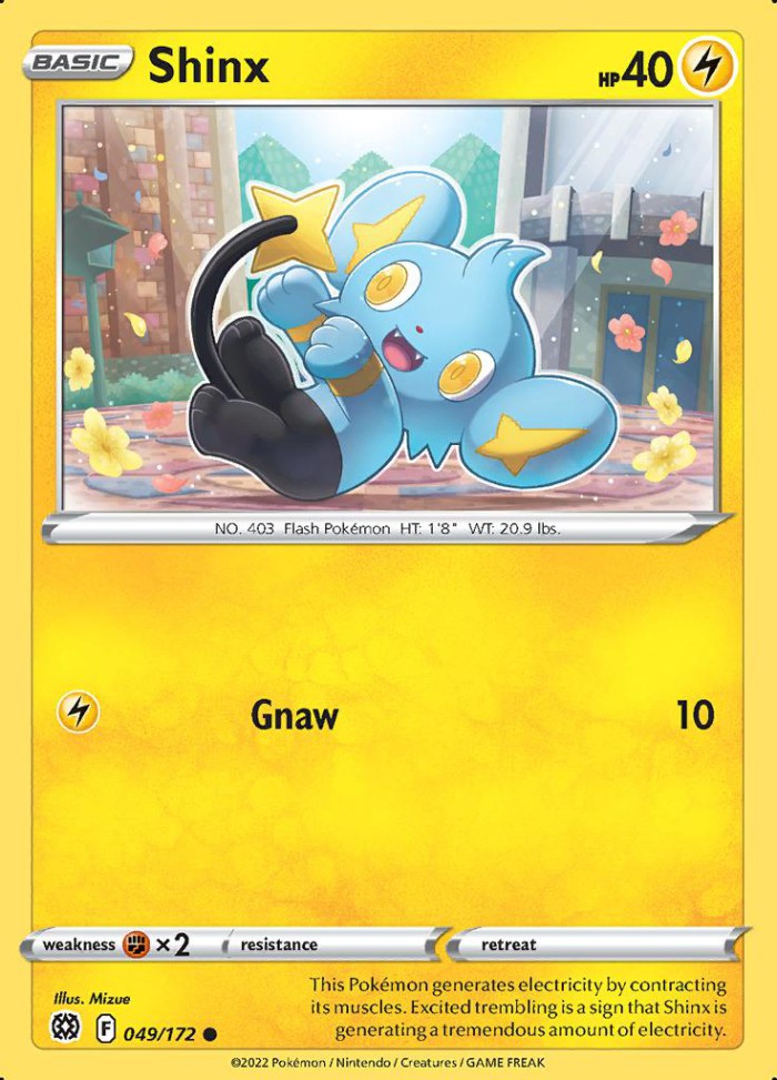 Carte Pokémon: Shinx [Lixy]