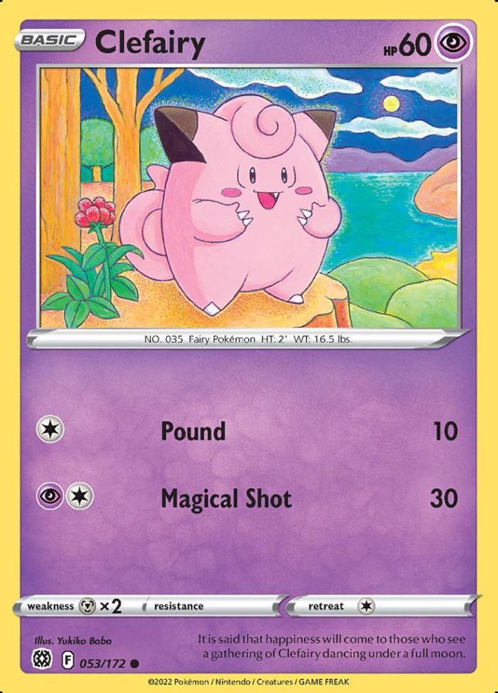 Carte Pokémon: Clefairy [Mélofée]