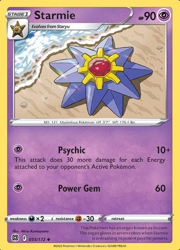 Carte Pokémon: Starmie [Staross]