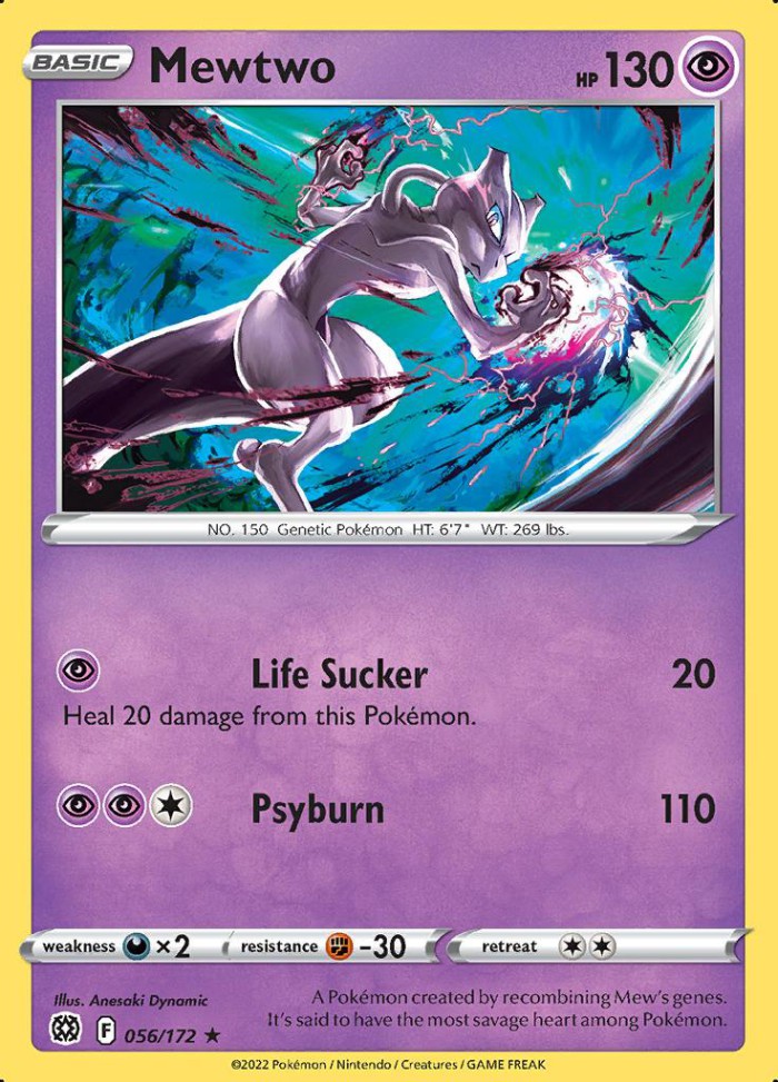 Carte Pokémon: Mewtwo [Mewtwo]