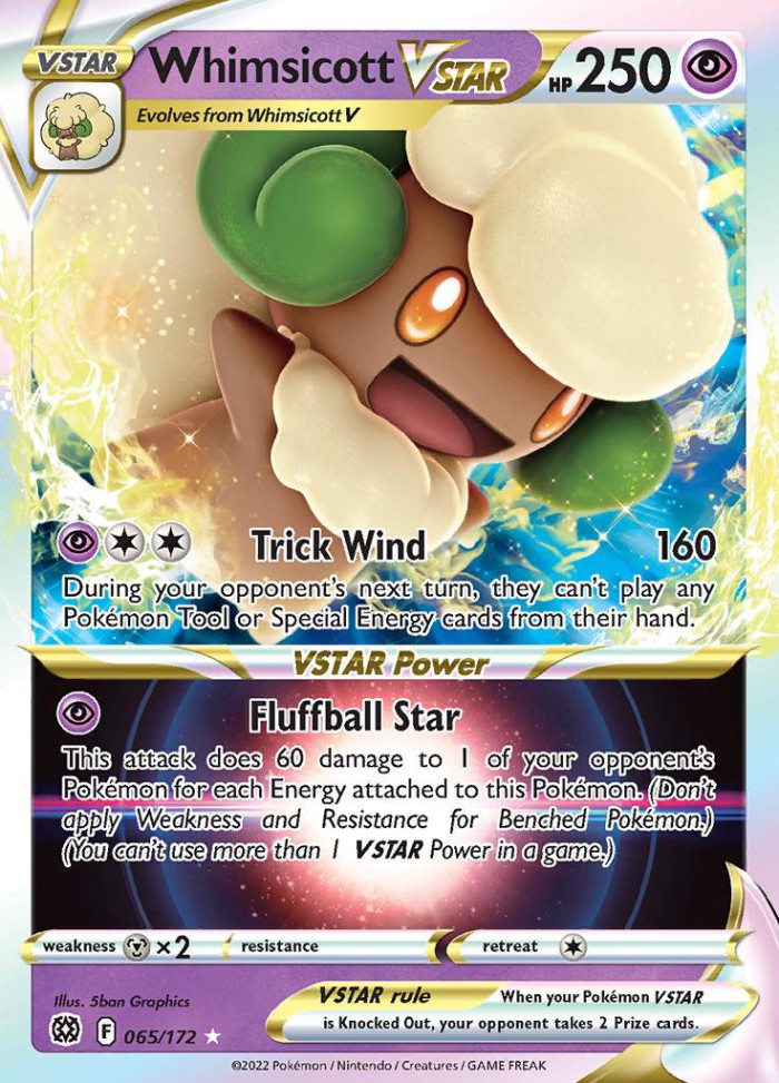 Carte Pokémon: Whimsicott VSTAR [Farfaduvet VSTAR]