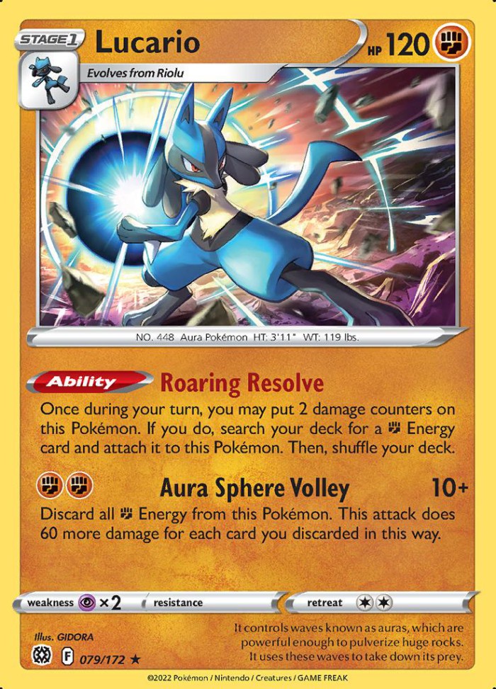 Carte Pokémon: Lucario [Lucario]