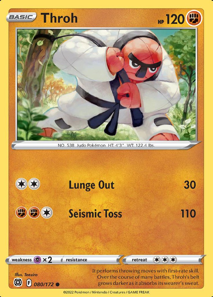 Carte Pokémon: Throh [Judokrak]