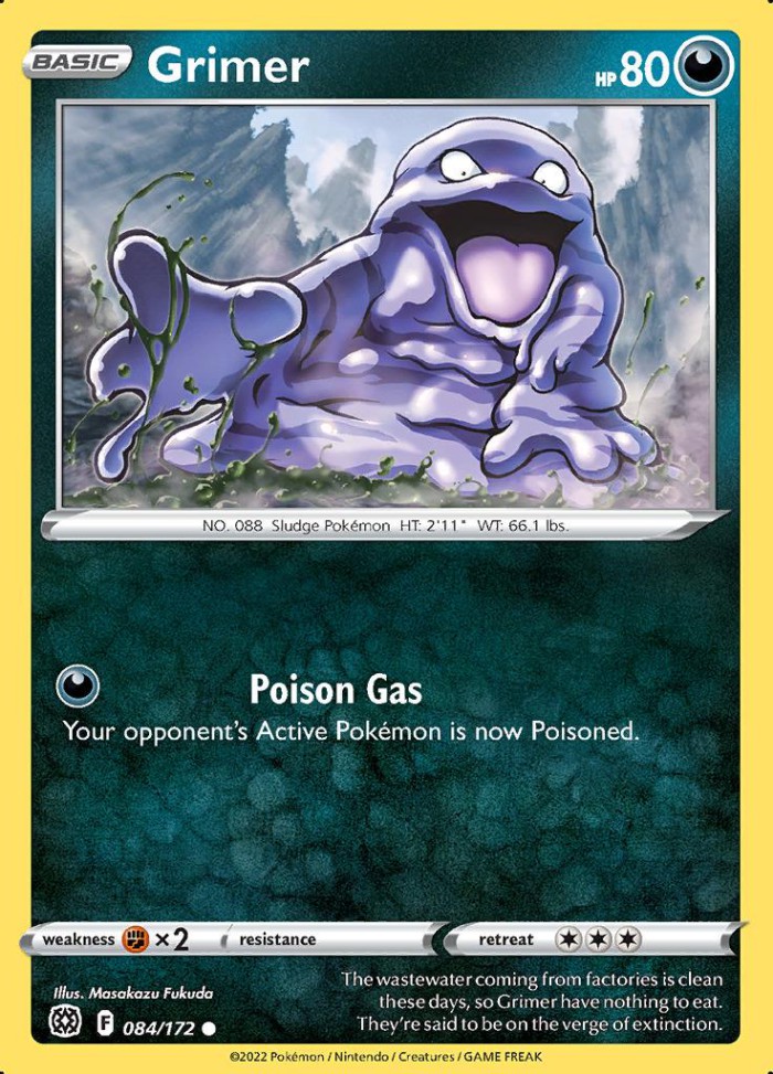 Carte Pokémon: Grimer [Tadmorv]