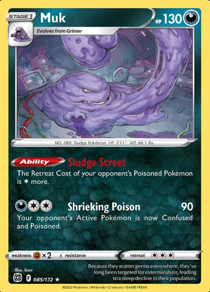 Carte Pokémon: Muk [Grotadmorv]