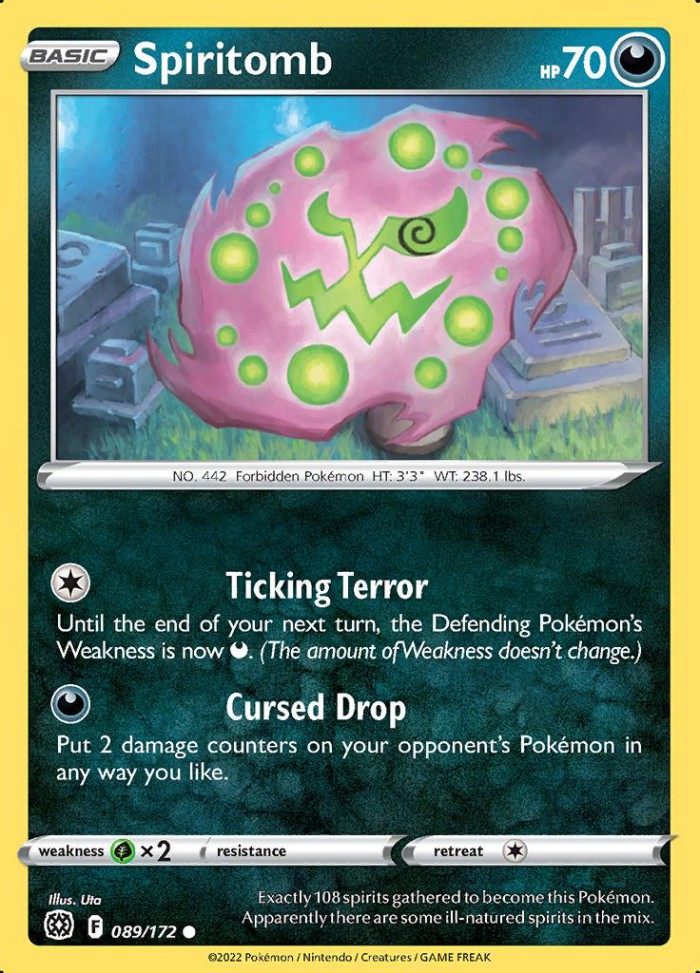 Carte Pokémon: Spiritomb [Spiritomb]