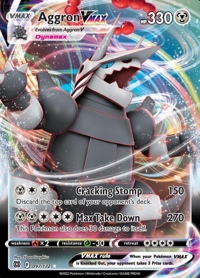 Carte Pokémon: Aggron VMAX [Galeking VMAX]