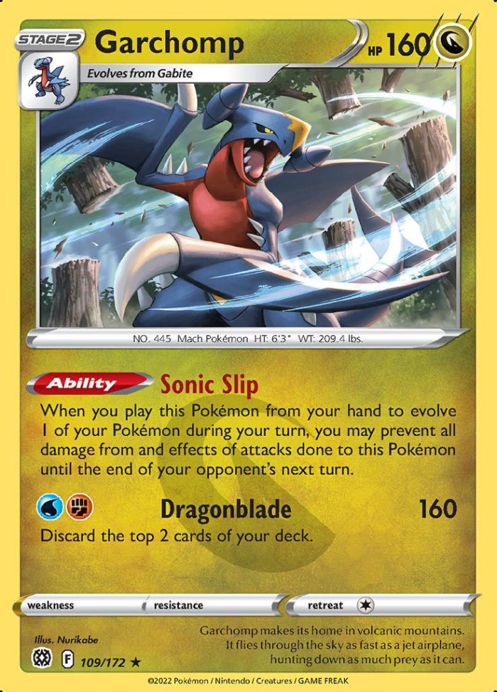 Carte Pokémon: Garchomp [Carchacrok]