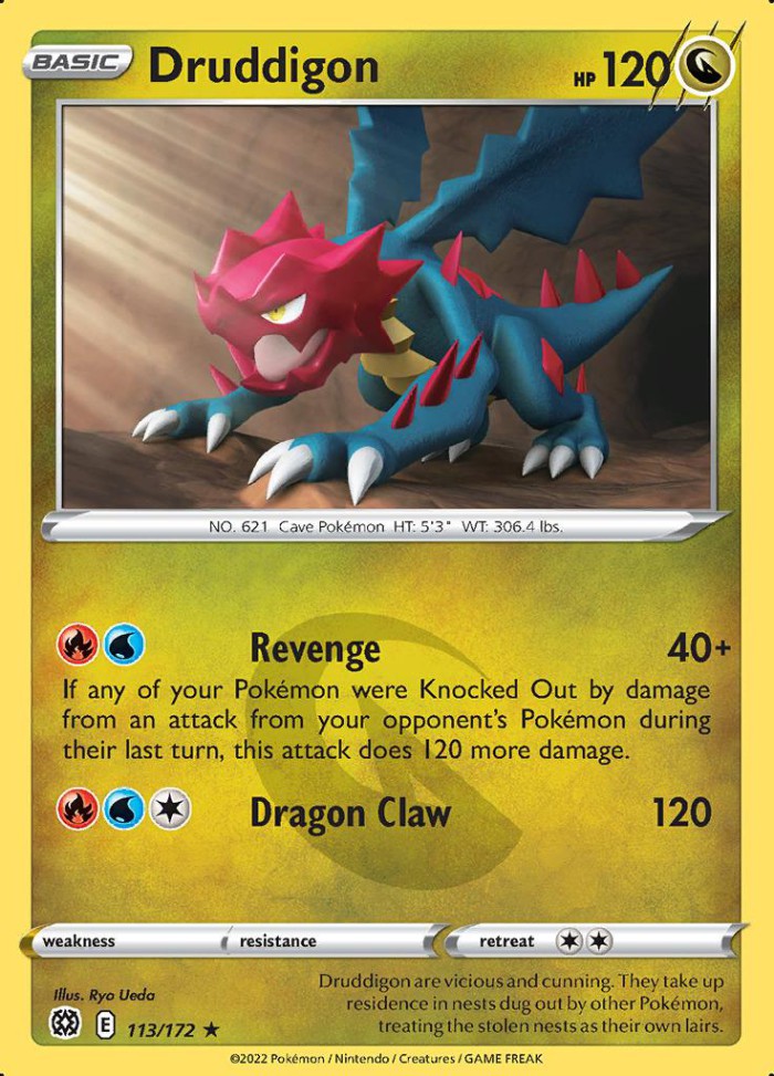 Carte Pokémon: Druddigon [Drakkarmin]