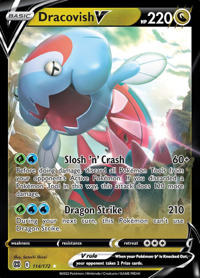 Carte Pokémon: Dracovish V [Hydragon V]