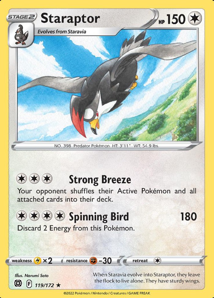 Carte Pokémon: Staraptor [Étouraptor]