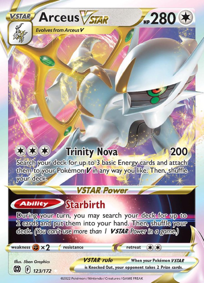 Carte Pokémon: Arceus VSTAR [Arceus VSTAR]