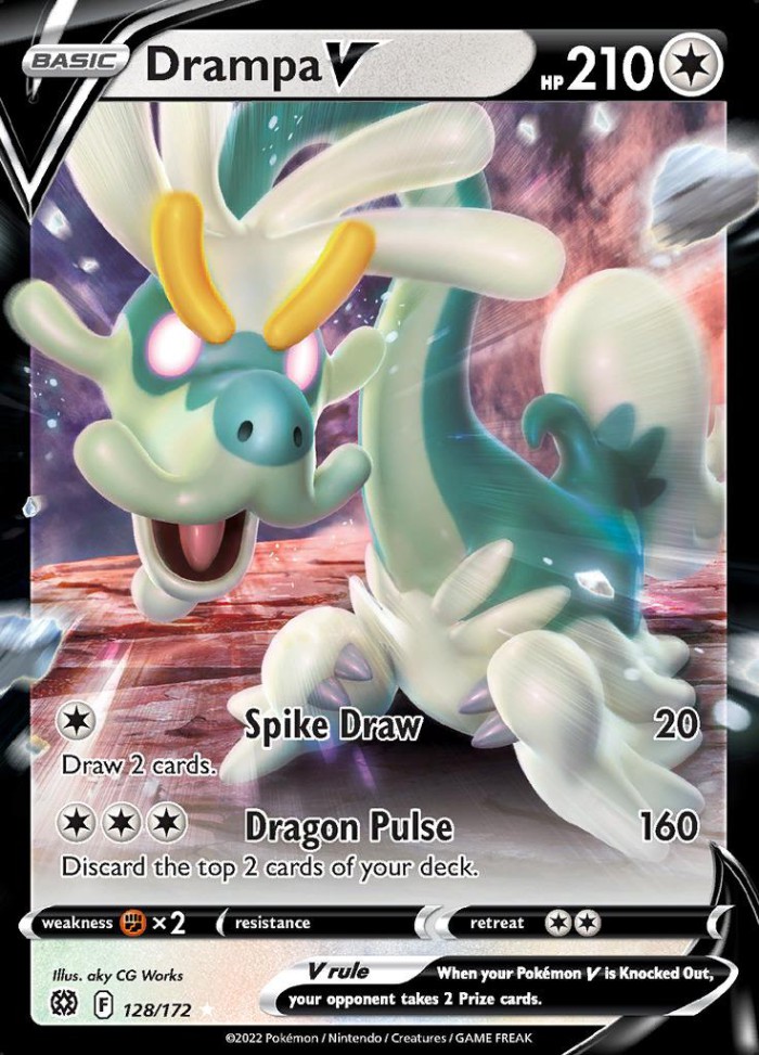 Carte Pokémon: Drampa V [Draïeul V]