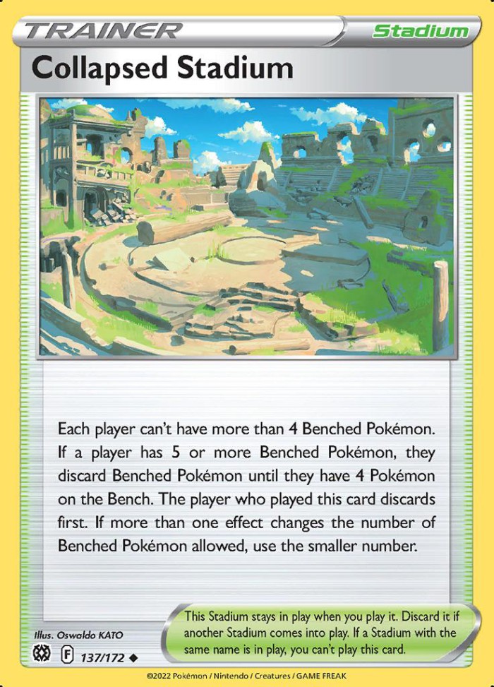 Carte Pokémon: Collapsed Stadium [Stade en Ruines]