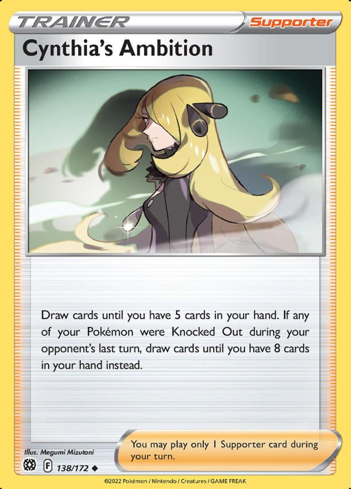 Carte Pokémon: Cynthia's Ambition [Ambition de Cynthia]