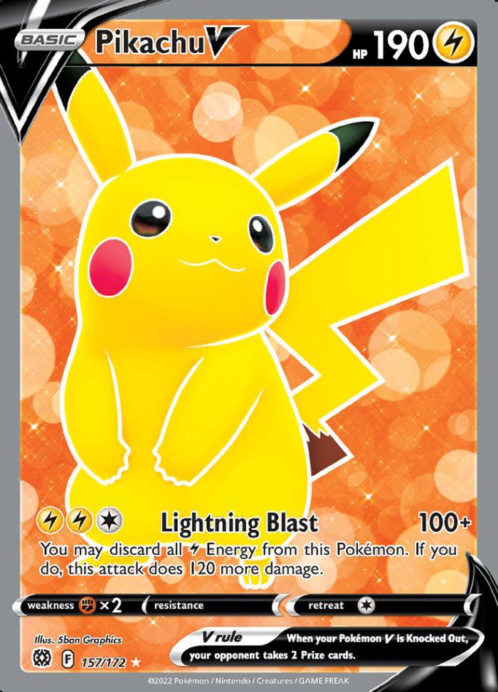 Carte Pokémon: Pikachu V [Pikachu V]