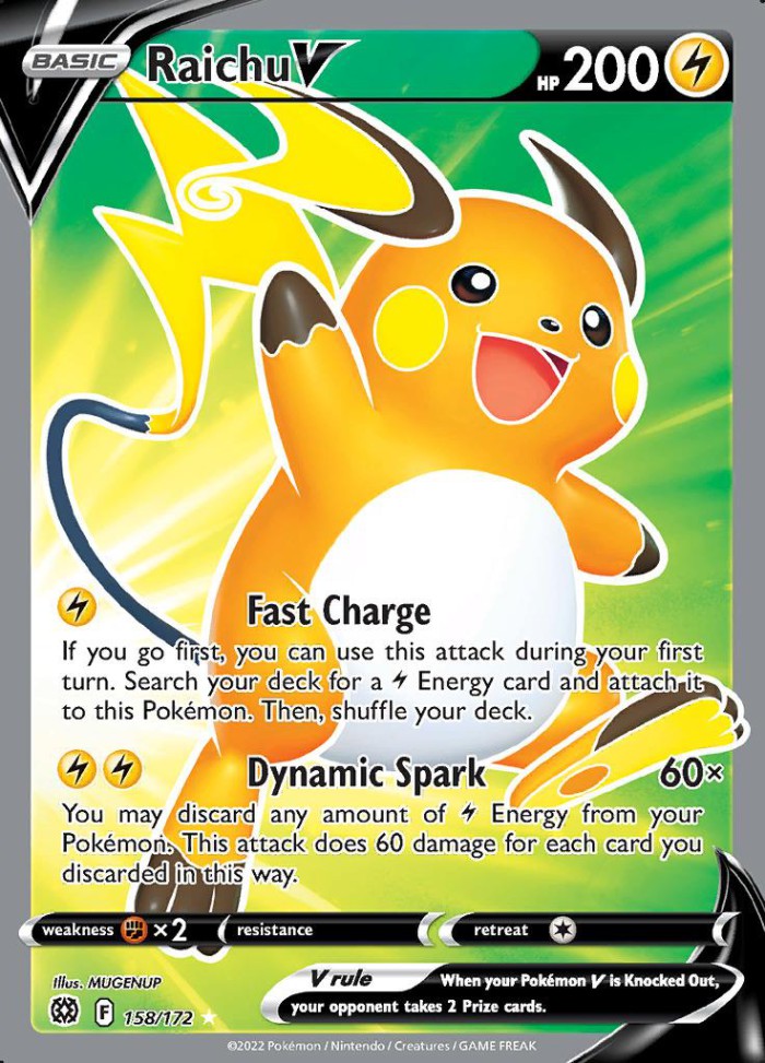 Carte Pokémon: Raichu V [Raichu V]