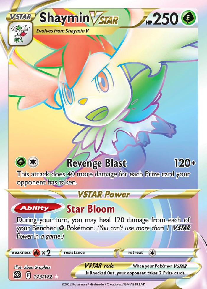 Carte Pokémon: Shaymin VSTAR [Shaymin VSTAR]