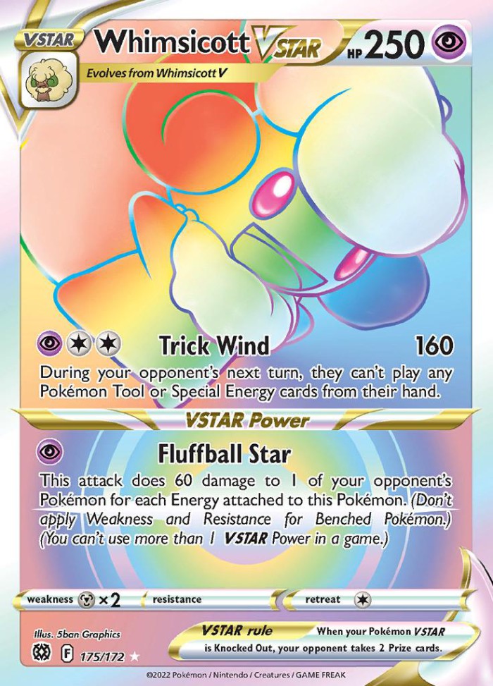 Carte Pokémon: Whimsicott VSTAR [Farfaduvet VSTAR]