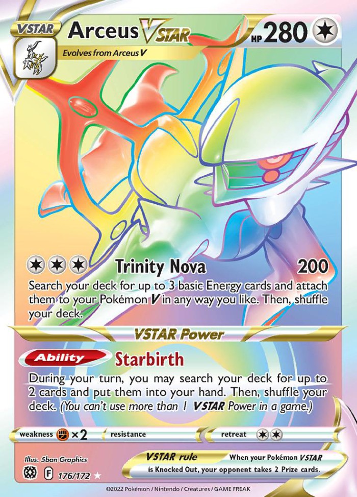 Carte Pokémon: Arceus VSTAR [Arceus VSTAR]