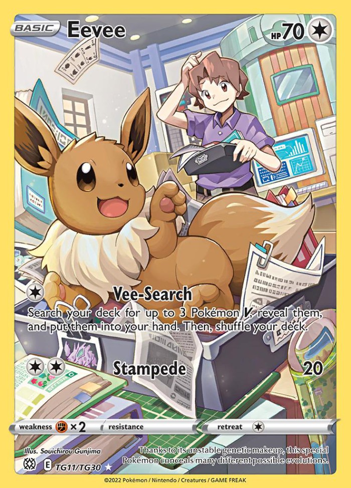 Carte Pokémon: Eevee [Évoli]