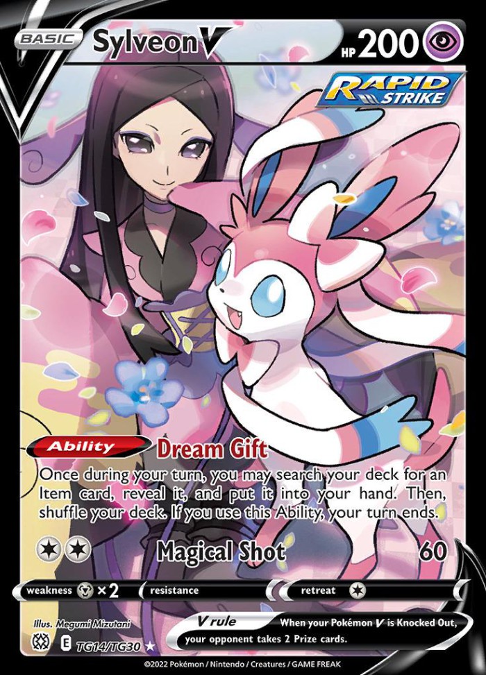 Carte Pokémon: Sylveon V [Nymphali V]