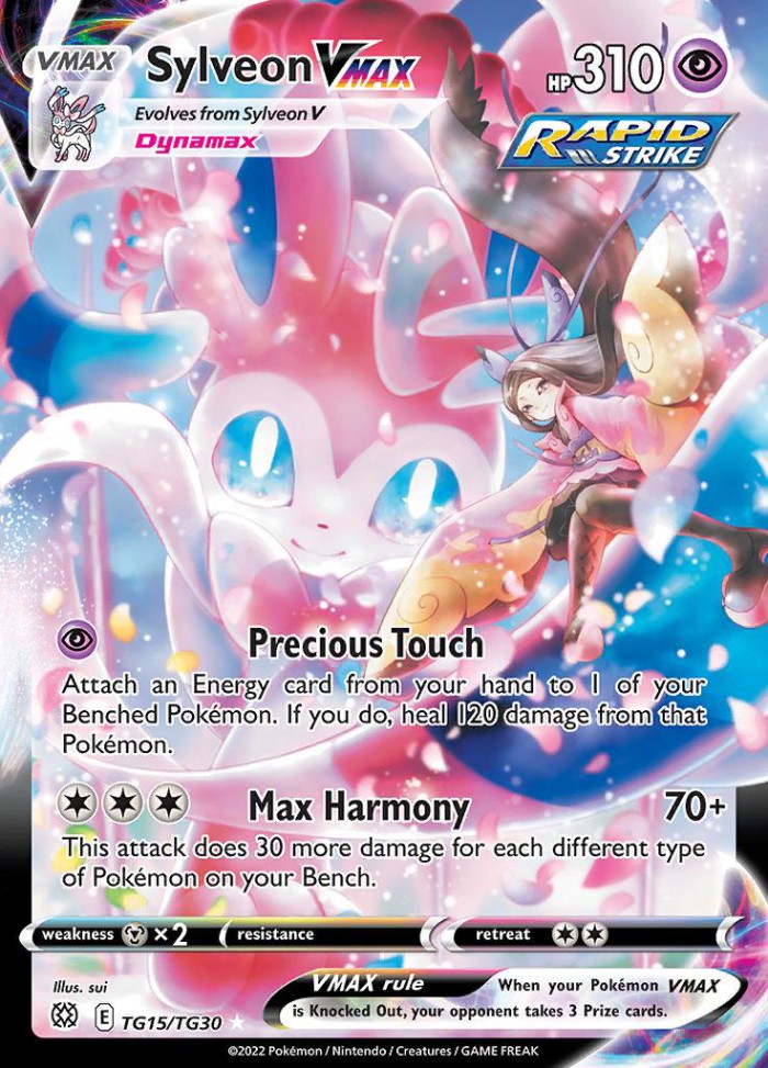 Carte Pokémon: Sylveon VMAX [Nymphali VMAX]