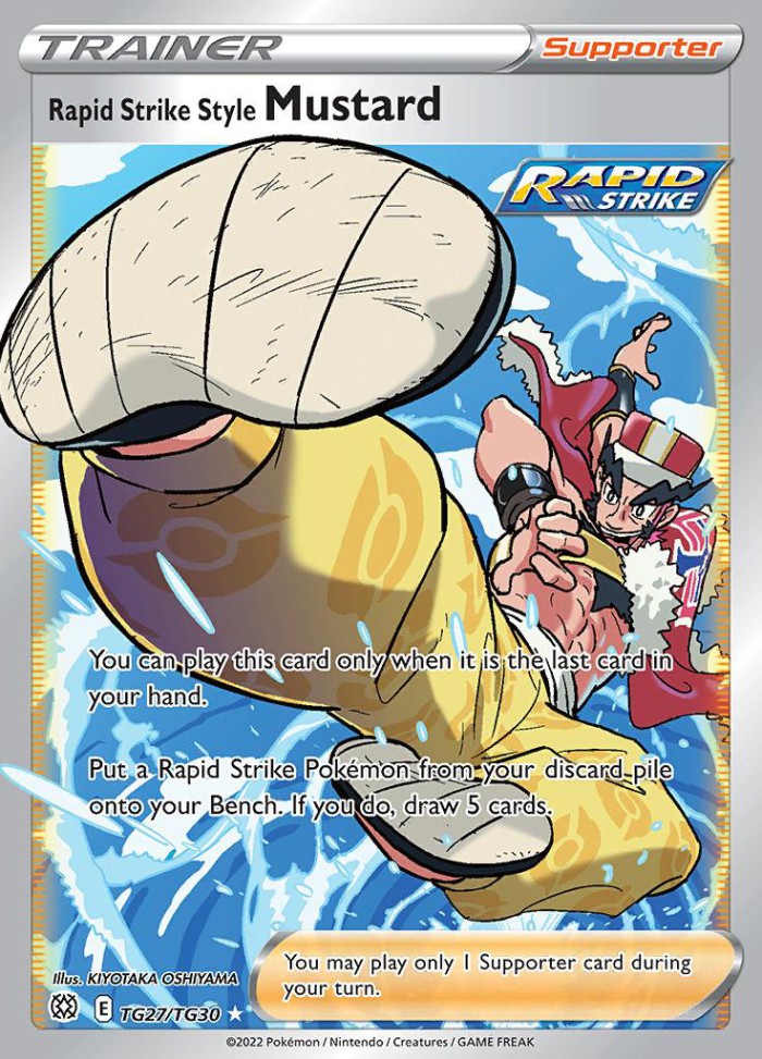 Carte Pokémon: Rapid Strike Style Mustard [Mustar Style Mille Poings]