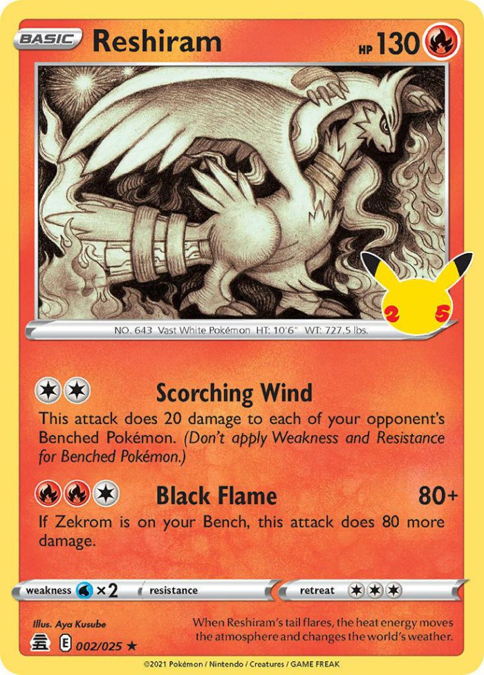 Carte Pokémon: Reshiram [Reshiram]