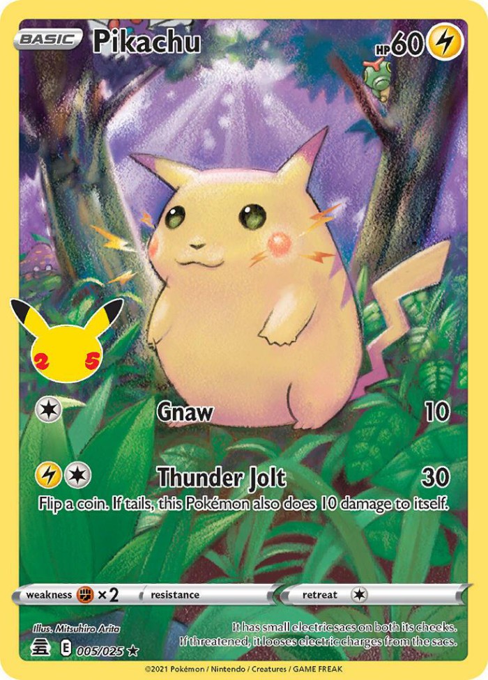 Carte Pokémon: Pikachu [Pikachu]