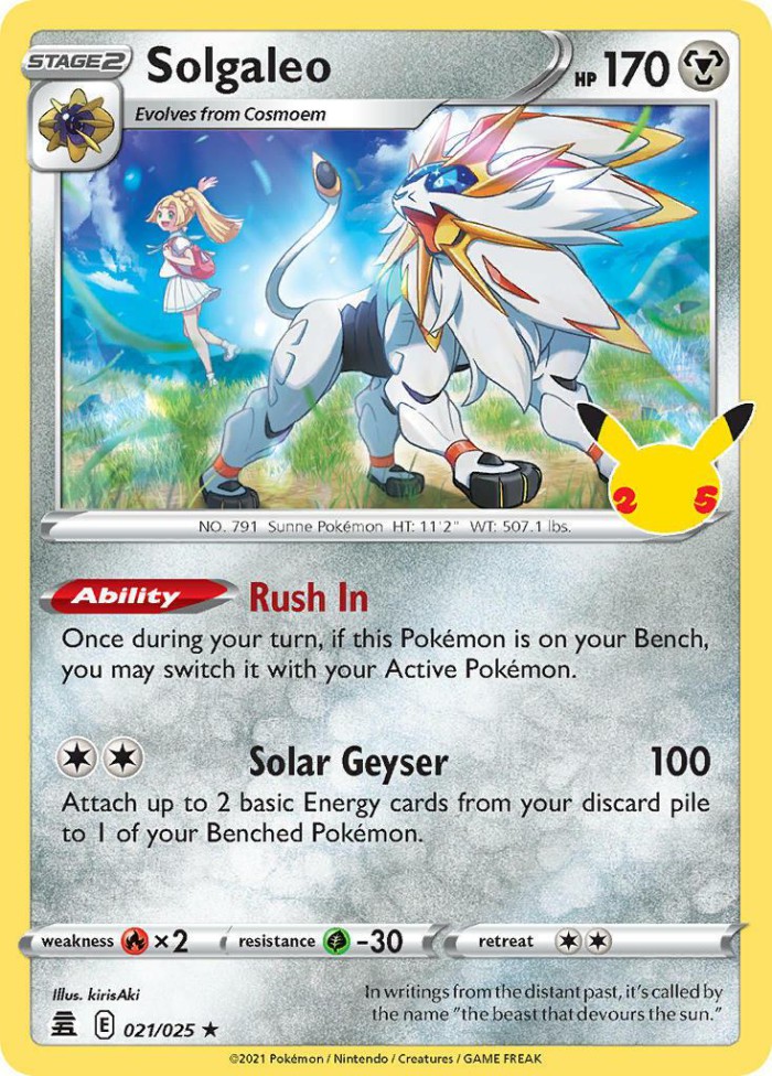 Carte Pokémon: Solgaleo [Solgaleo]