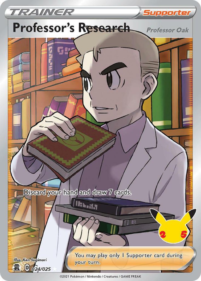 Carte Pokémon: Professor's Research [Recherches Professorales]