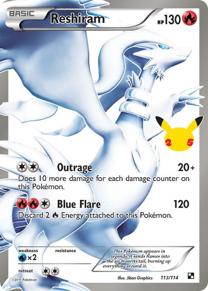 Carte Pokémon: Reshiram [Reshiram]