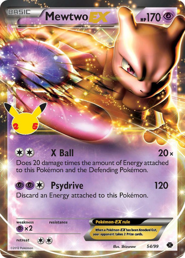 Carte Pokémon: Mewtwo EX [Mewtwo EX]