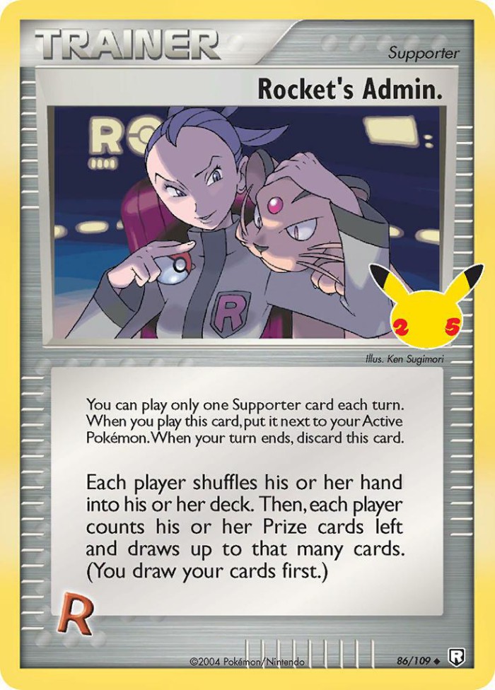 Carte Pokémon: Rocket's Admin. [Admin Rocket]