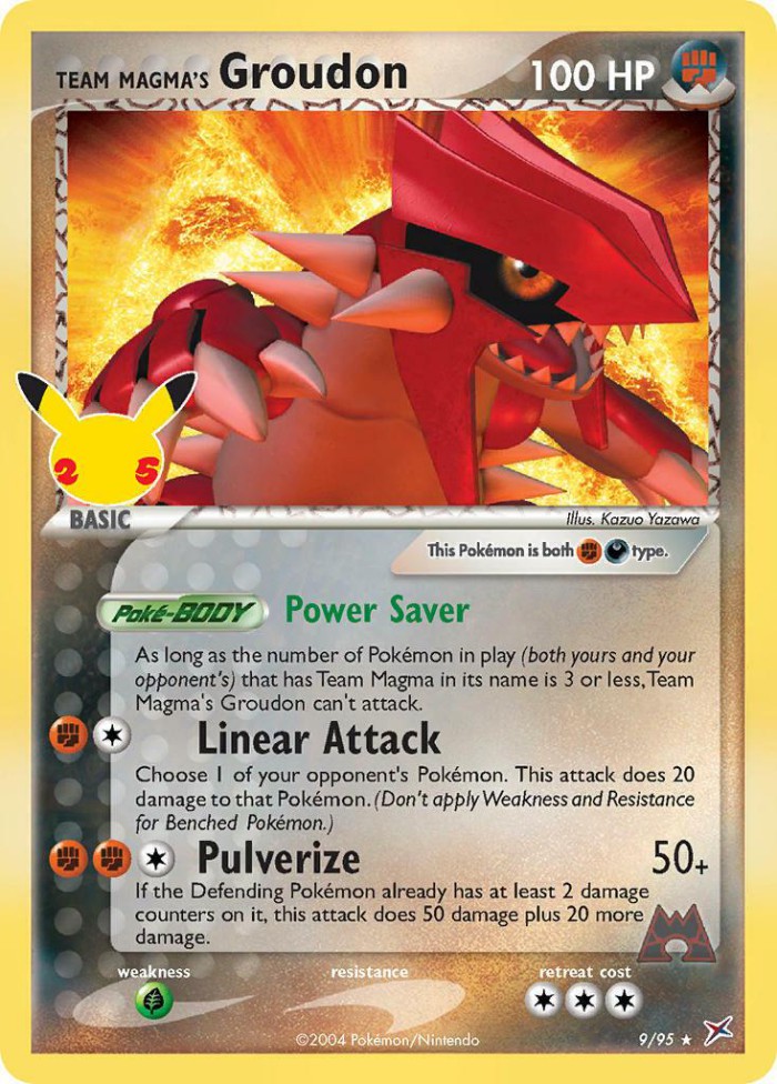 Carte Pokémon: Team Magma's Groudon [Groudon de Team Magma]