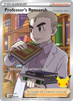 Carte Pokémon: Recherches Professorales