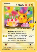 Carte Pokémon: Pikachu