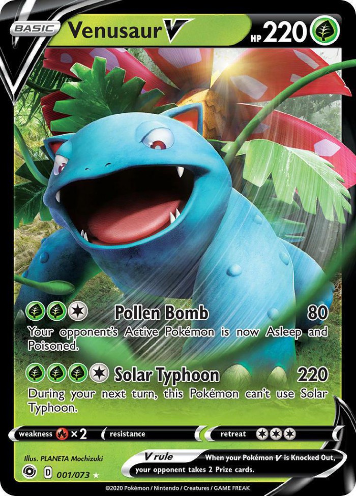 Carte Pokémon: Venusaur V [Florizarre V]