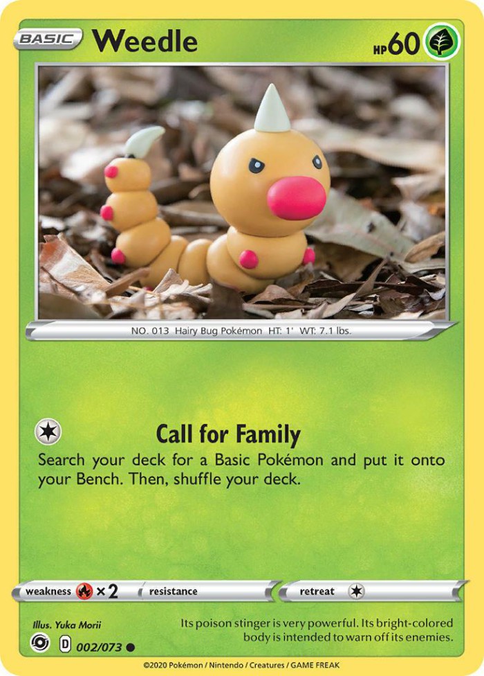 Carte Pokémon: Weedle [Aspicot]