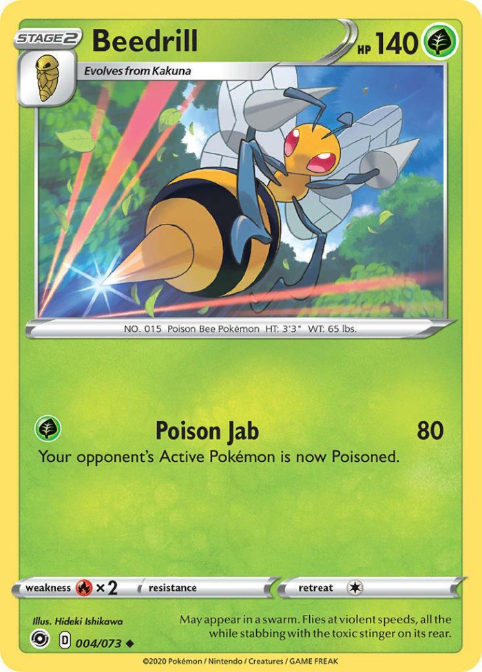 Carte Pokémon: Beedrill [Dardagnan]