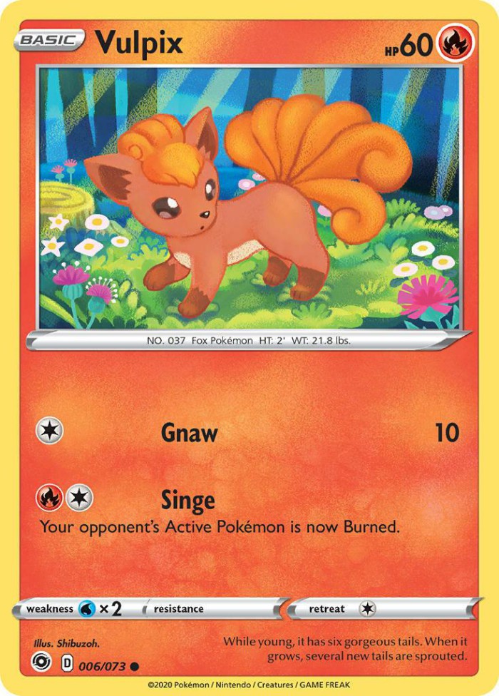 Carte Pokémon: Vulpix [Goupix]