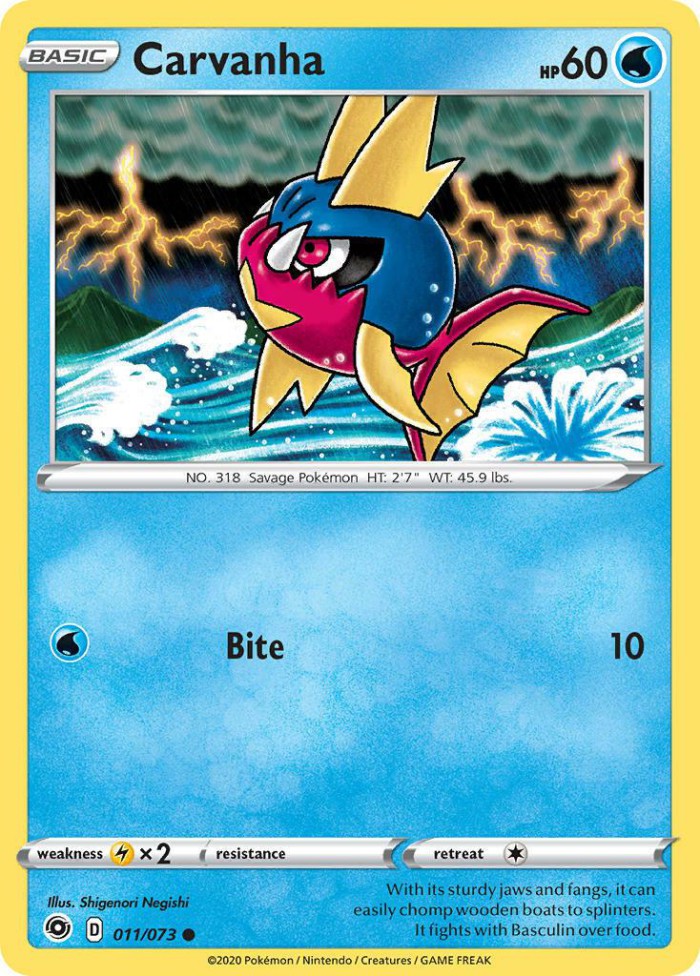 Carte Pokémon: Carvanha [Carvanha]