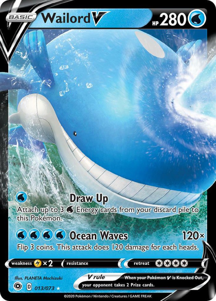 Carte Pokémon: Wailord V [Wailord V]