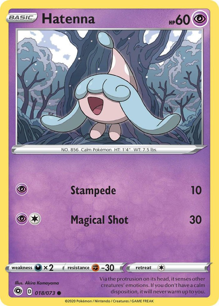 Carte Pokémon: Hatenna [Bibichut]