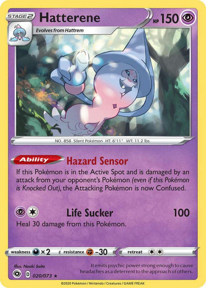 Carte Pokémon: Hatterene [Sorcilence]