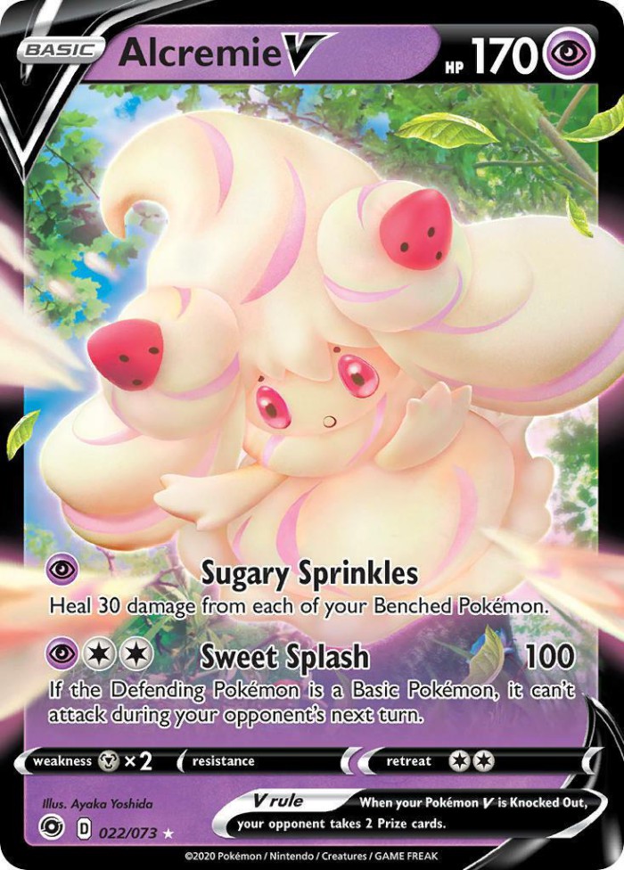 Carte Pokémon: Alcremie V [Charmilly V]