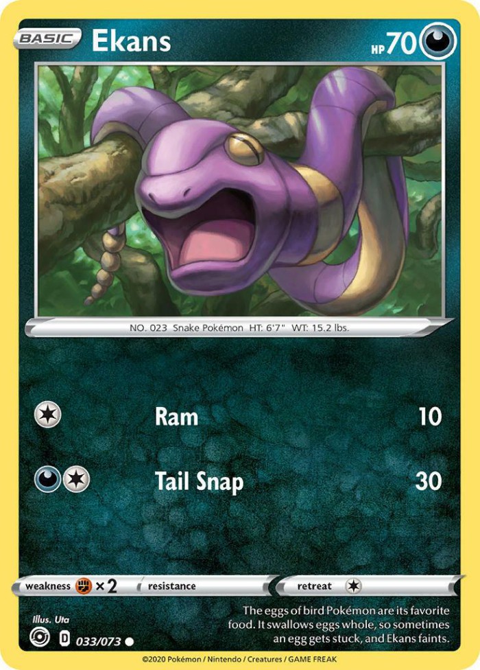 Carte Pokémon: Ekans [Abo]