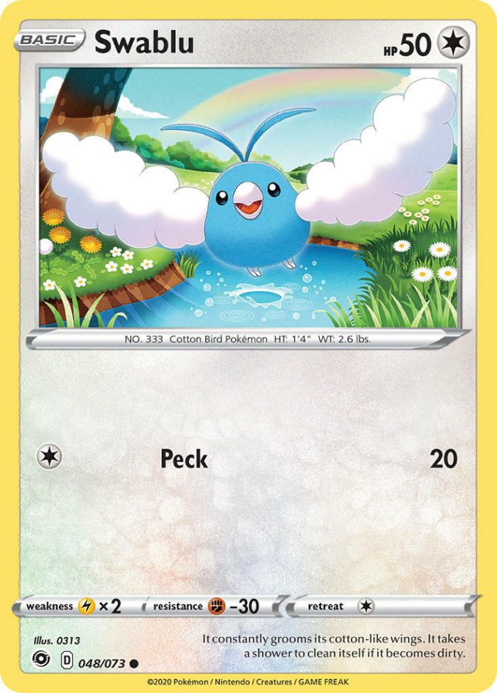 Carte Pokémon: Swablu [Tylton]